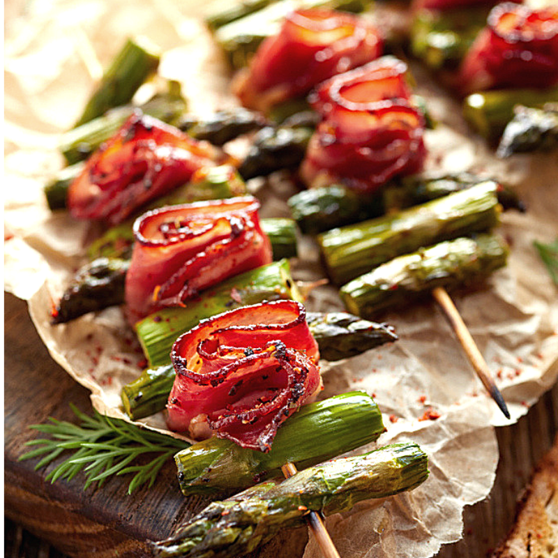 tapa asparagus saté