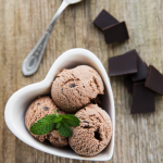 delicious chocolate ice cream