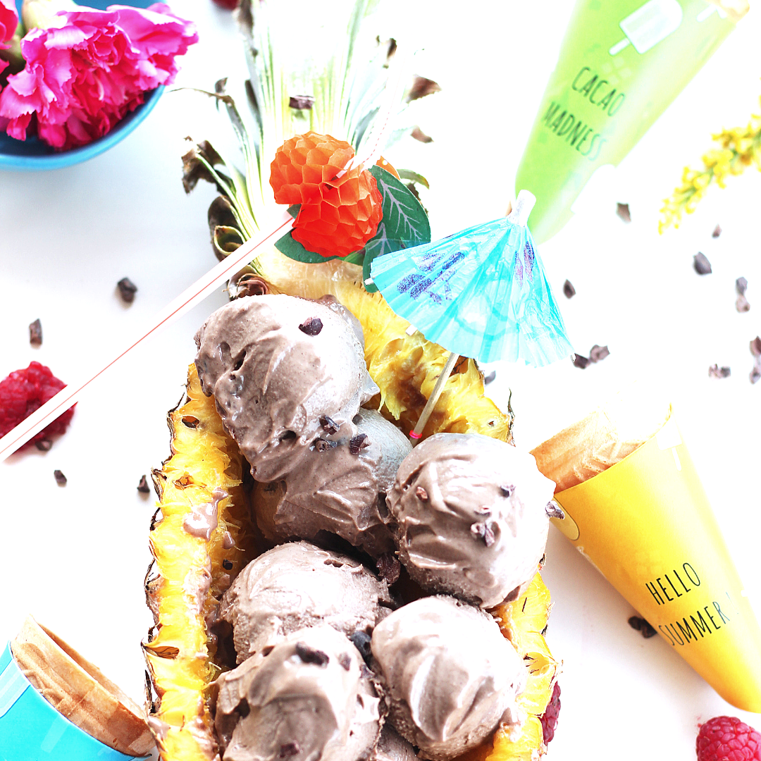 chocolate avocado icecream