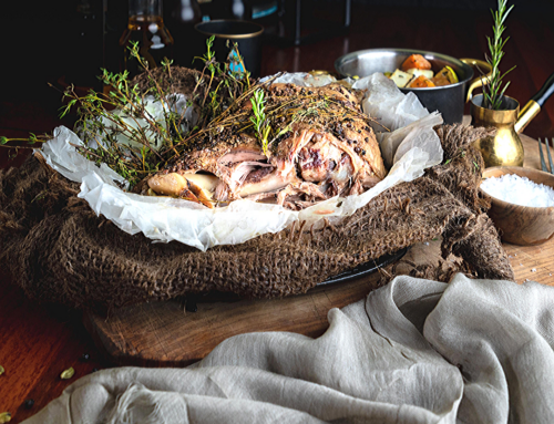 Keto roast lamb with rosemary recipe