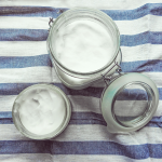 a jar full of beef tallow