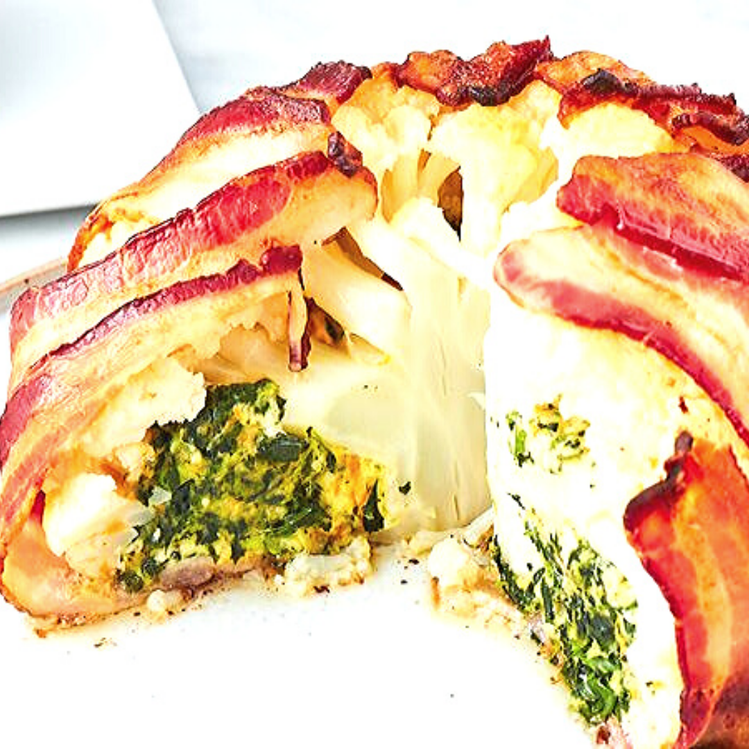 filled cauliflower is an amazing dish