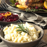 mashed cauliflower, potato substitute